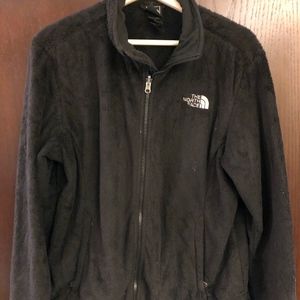 North Face Fleece - Black Zip Up